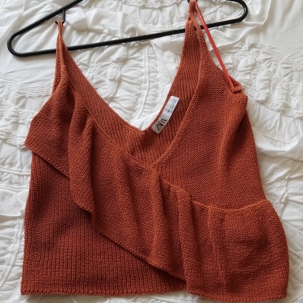 Zara 2019 knit top small